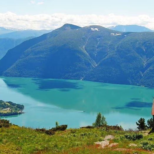 Lustrafjorden-Norvège